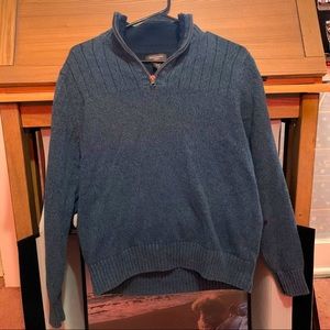 Dockers Men’s Small Blue Sweater w/ Zipper